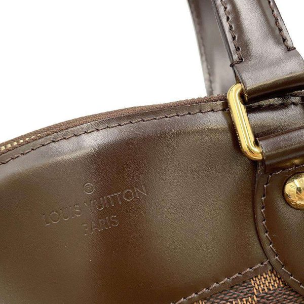 9607729 10 Louis Vuitton Verona PM Handbag Damier Ebene Brown