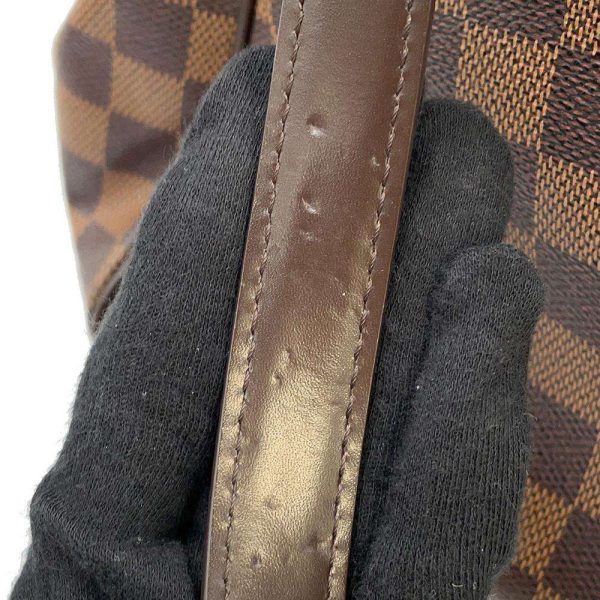 9607729 11 Louis Vuitton Verona PM Handbag Damier Ebene Brown