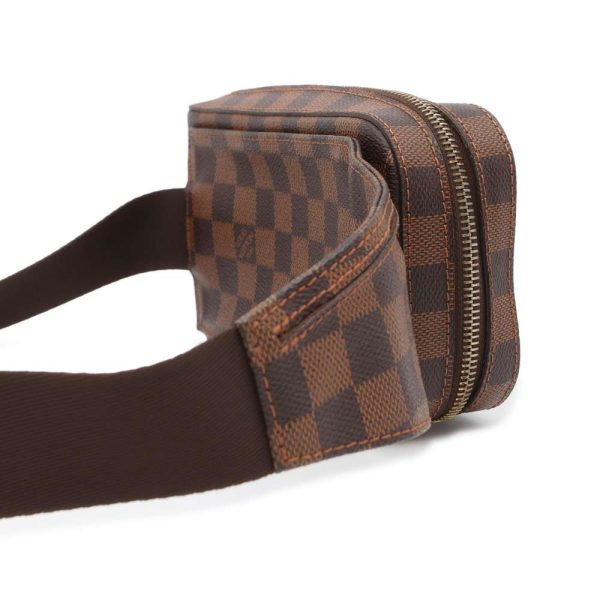 9607774 02 Louis Vuitton Jeronimos Body Bag Damier Ebene Brown