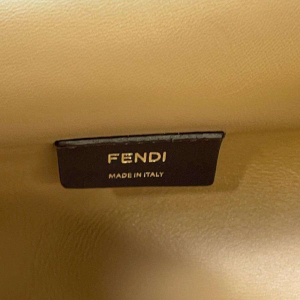 9608283 10 Fendi First Flannel Medium Shoulder Bag 2way Handbag