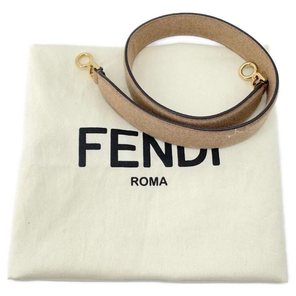 9608283 11 Fendi First Flannel Medium Shoulder Bag 2way Bag