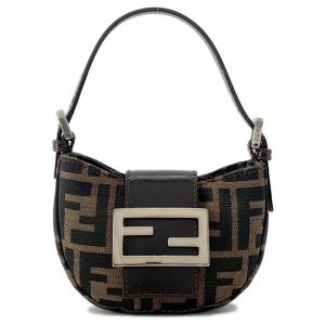 9608306 01 Fendi Peekaboo Small Selleria Bag Black