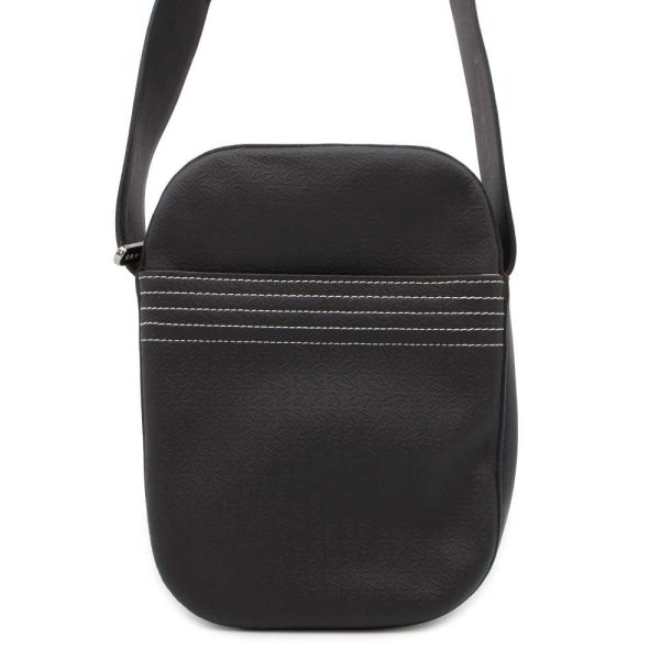 9608559 01 LOEWE Anagram Shoulder Bag Black