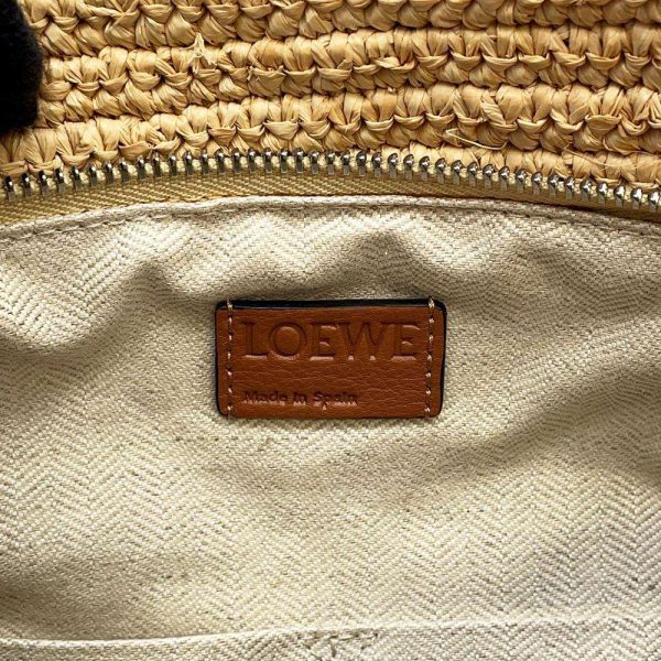 9608566 15 LOEWE Puzzle Bag Paula Raffia 2way Bag