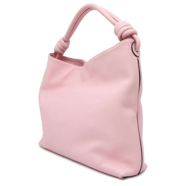 9608597 02 LOEWE Flamenco Hobo Tote Bag Pink