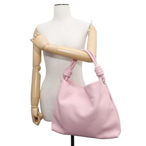 9608597 04 LOEWE Flamenco Hobo Tote Bag Pink