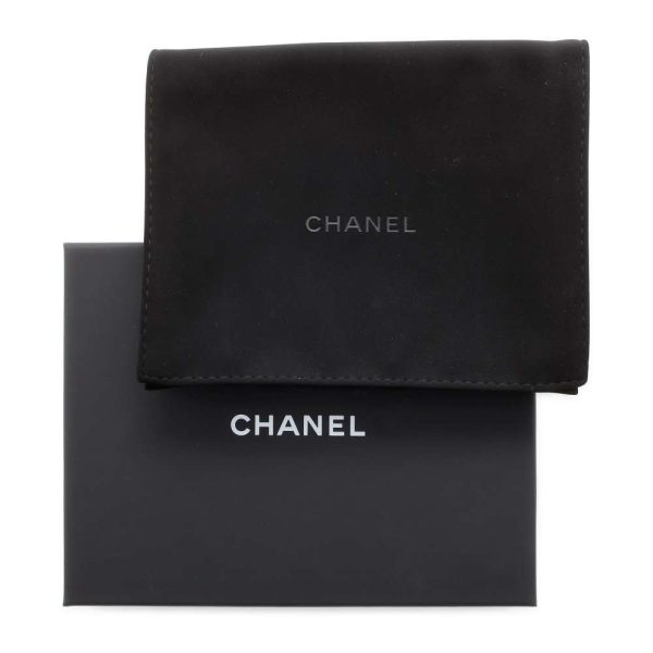 9610347 09 CHANEL Coin Case Case Grained Calf CocoMark Black