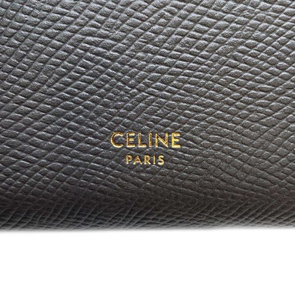 9615359 09 CELINE Wallet Small Strap Wallet Calfskin Wallet