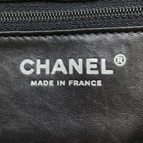 9616745 13 CHANEL Chain Shoulder Bag Coco Mark Pearl Matelasse Black