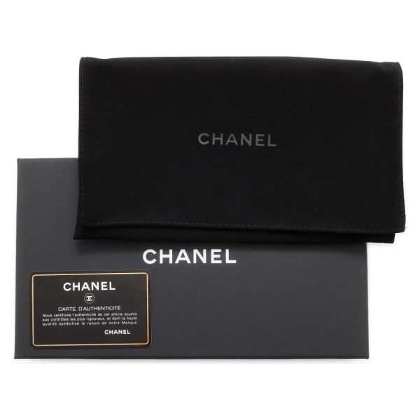 9617803 12 CHANEL Long Wallet Boy CocoMark Matelasse Zip Wallet