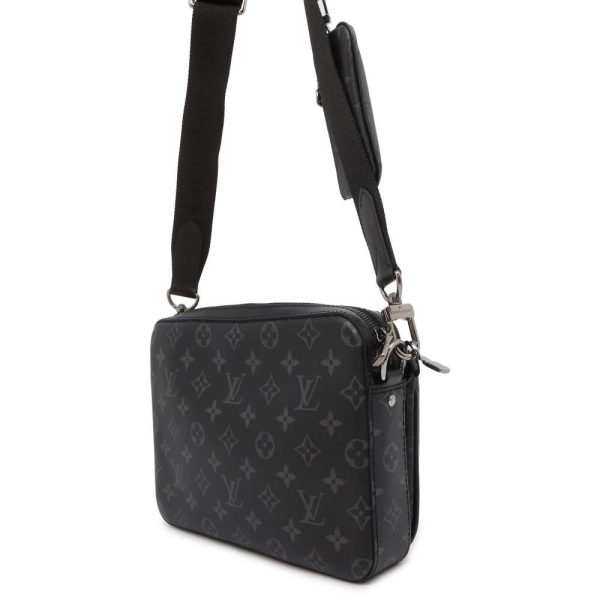 9619043 02 Louis Vuitton Shoulder Bag Eclipse Reverse Trio Messenger Black