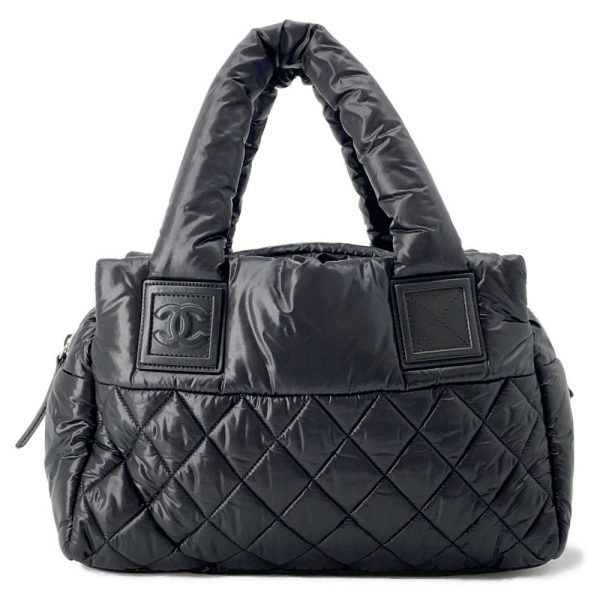 9620490 01 Chanel Mini Bag Coco Cocoon Matelasse CocoMark Black