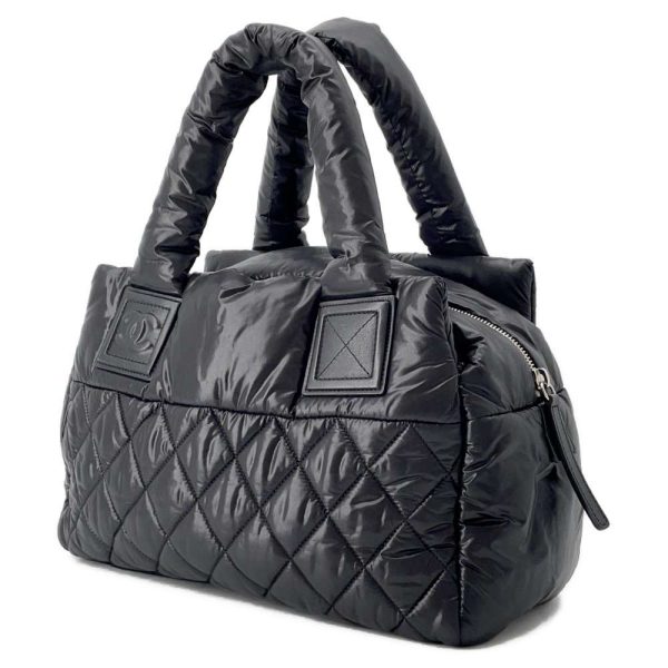 9620490 02 Chanel Mini Bag Coco Cocoon Matelasse CocoMark Black