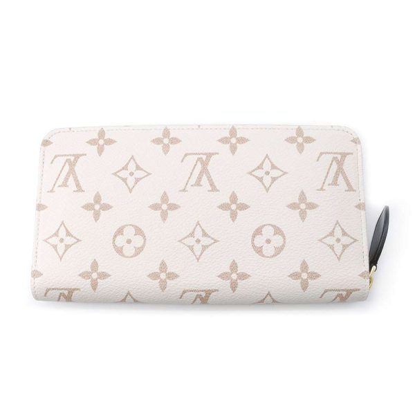 9621022 03 Louis Vuitton Long Monogram Dune Zippy Wallet Beige