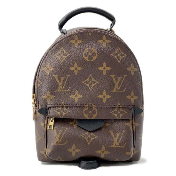 9621046 01 Louis Vuitton Palm Springs Backpack Rucksack Monogram Brown