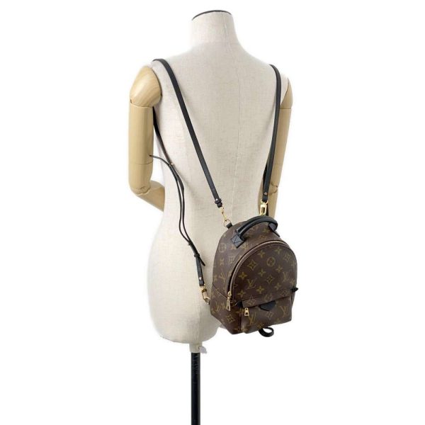 9621046 04 Louis Vuitton Palm Springs Backpack Rucksack Monogram Brown