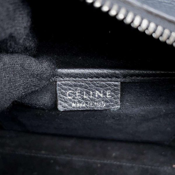 9621749 17 Celine Luggage Nano Shopper Handbag Black