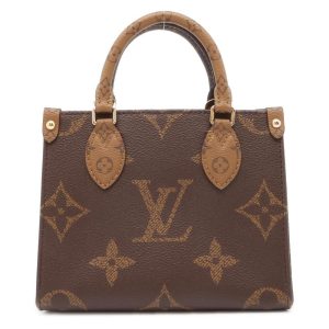 9624023 01 Louis Vuitton Bloomsbury PM Damier Ebene Brown Shoulder Bag