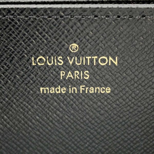 9624214 05 Louis Vuitton Long Monogram Giant Zippy Wallet Reverse Black