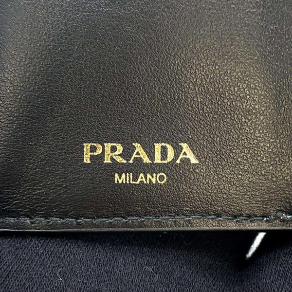 9626584 13 Prada Wallet Saffiano Wallet 1MH021 Wallet Black