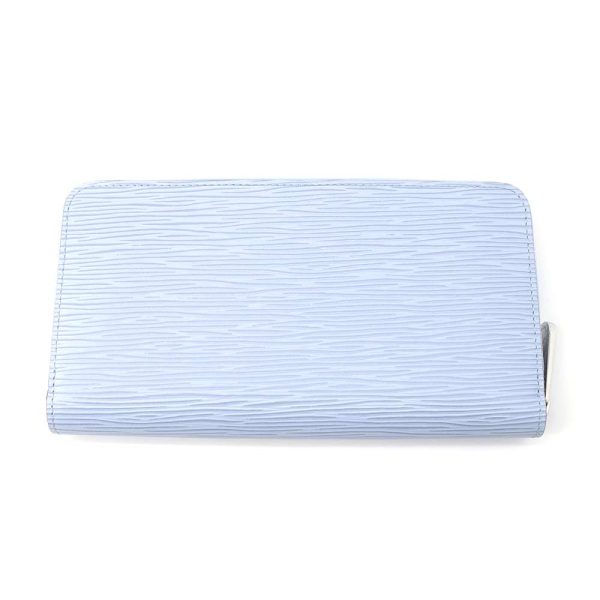 9628854 03 Louis Vuitton Long Epi Zippy Wallet Ice Blue