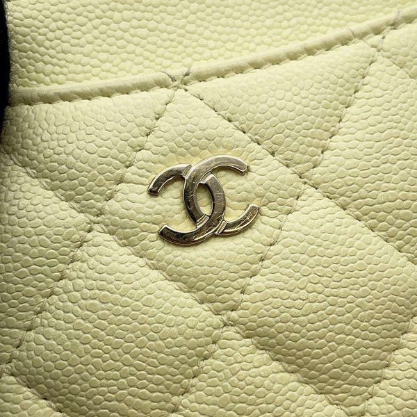 9630581 10 CHANEL Coin Case Matelasse CocoMark Caviar Skin Wallet