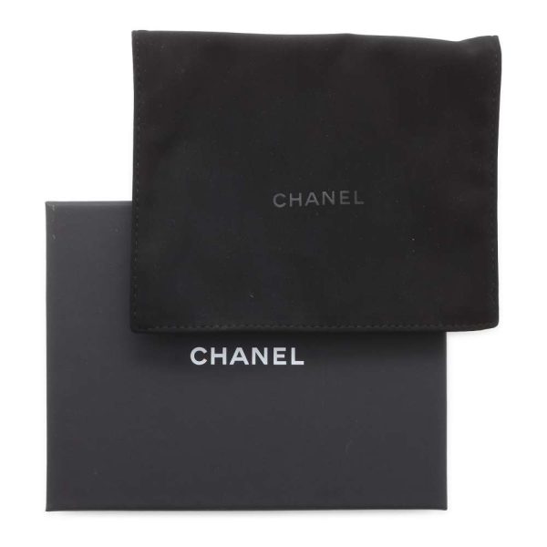 9630581 12 CHANEL Coin Case Matelasse CocoMark Caviar Skin Wallet