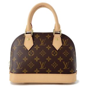 9631380 01 Louis Vuitton Deauville Monogram Brown PVC Overall Pattern