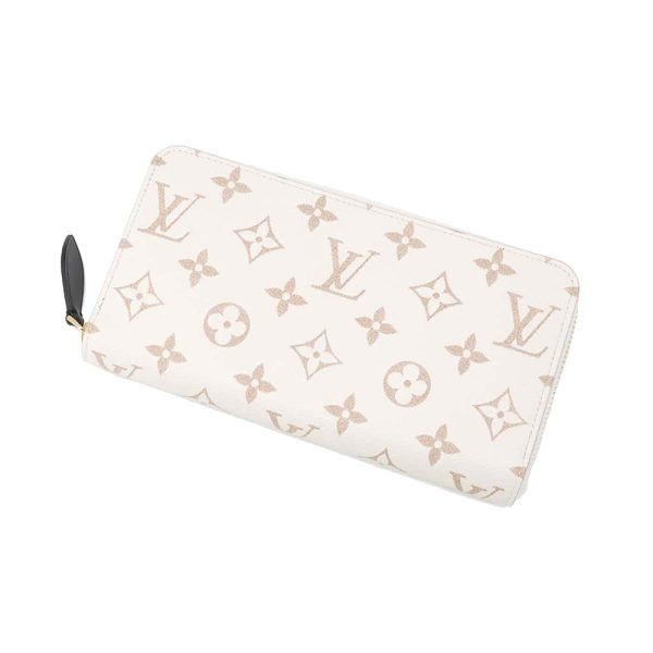 9631939 01 Louis Vuitton Dune Zippy Wallet Long Wallet Monogram Beige