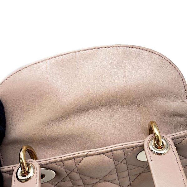 9632325 08 Christian Dior My Dior Cannage Lambskin Small 2way Shoulder Bag