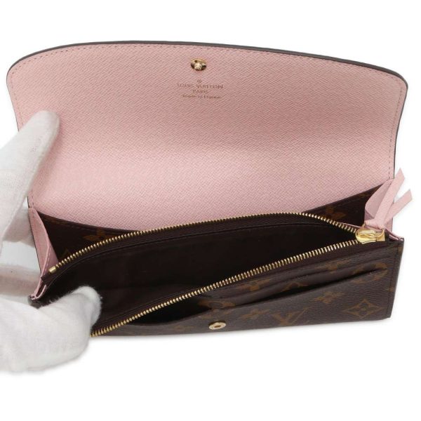 9634008 05 Louis Vuitton long wallet Portefeuille Emily M61289