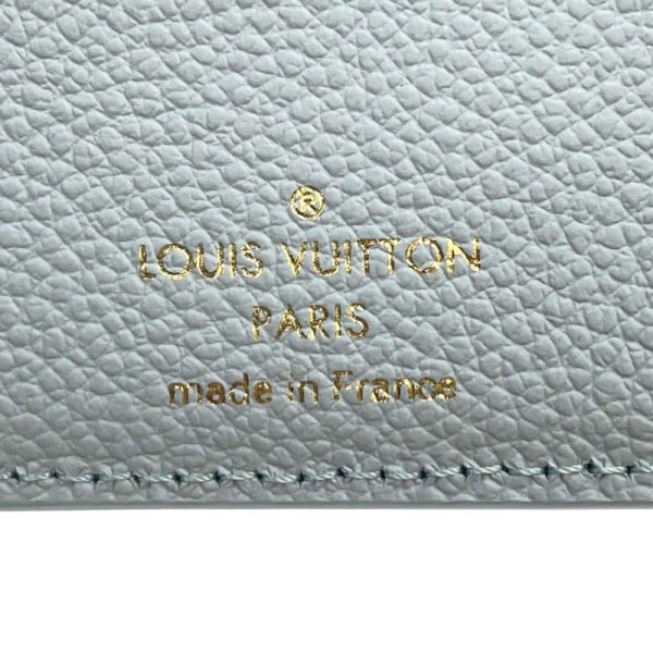 9635777 07 Louis Vuitton Portefeuille Lisa Bifold Wallet Monogram Empreinte Blue