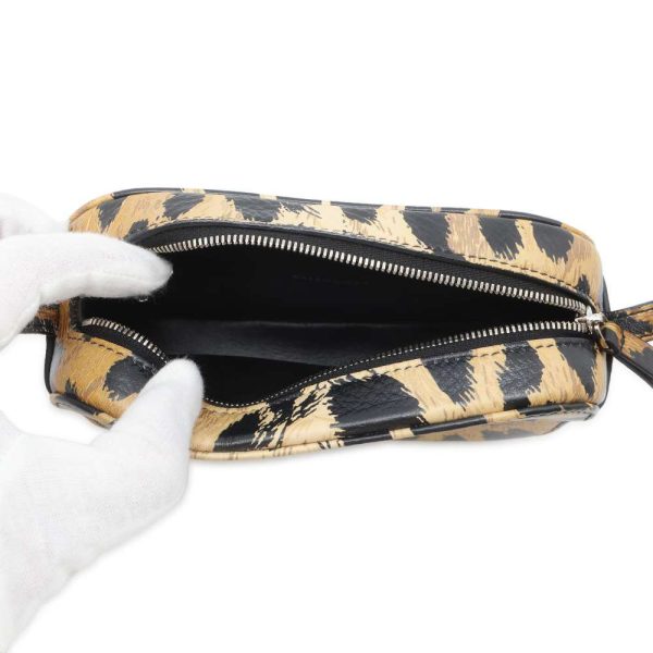 9636118 05 Balenciaga Shoulder Bag Camera Bag XS Leopard Black