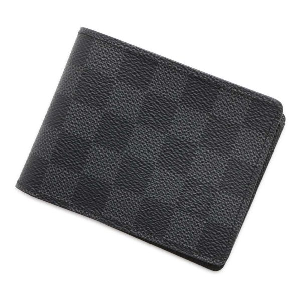 9637139 01 Louis Vuitton Wallet Damier Graphite Portefeuille Slender