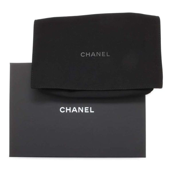 9637979 13 CHANEL Matelasse Heart Chain Wallet Caviar Skin Long Wallet