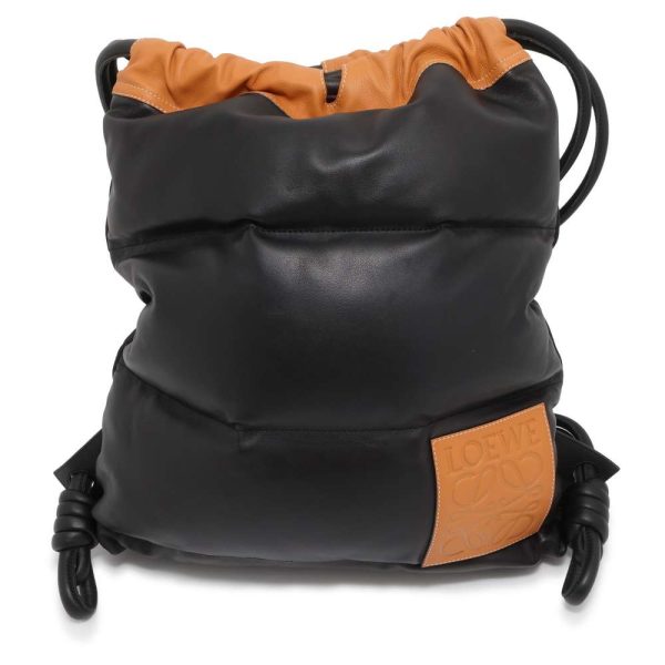 9639065 01 LOEWE Puffy Backpack Black