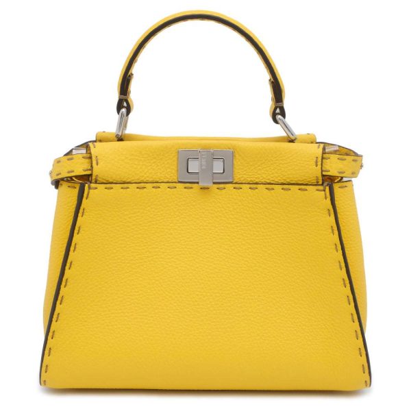 9642737 01 Fendi Handbag Mini Peekaboo Selleria 2way Shoulder Bag