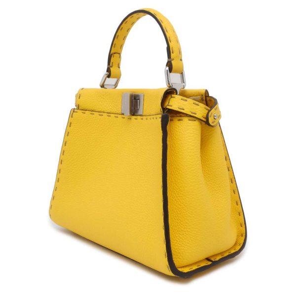 9642737 02 Fendi Handbag Mini Peekaboo Selleria 2way Shoulder Bag