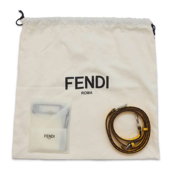 9642737 10 Fendi Handbag Mini Peekaboo Selleria 2way Shoulder Bag