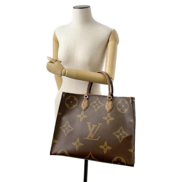 9642881 04 Louis Vuitton Tote Bag Monogram Reverse Giant On the Go GM M45320 2way Shoulder Bag