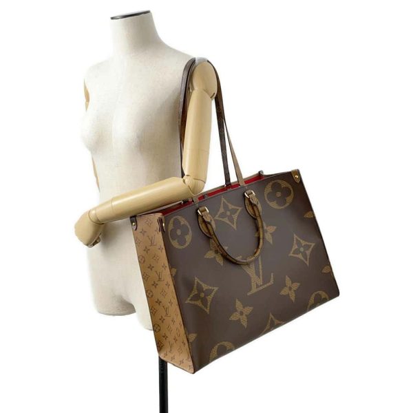 9642881 05 Louis Vuitton Tote Bag Monogram Reverse Giant On the Go GM M45320 2way Shoulder Bag