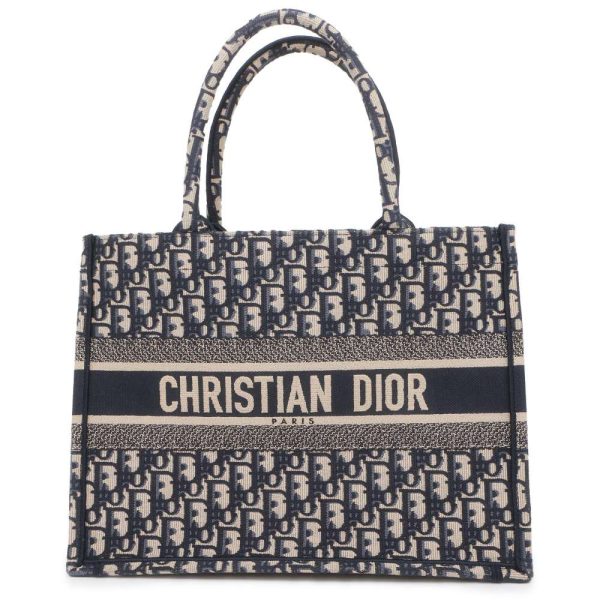 9642911 01 Christian Dior Book Tote Oblique Medium Handbag