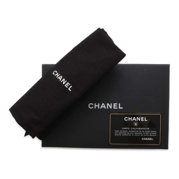 9643765 11 CHANEL Paris Biarritz Matelasse Medium Tote Bag Black