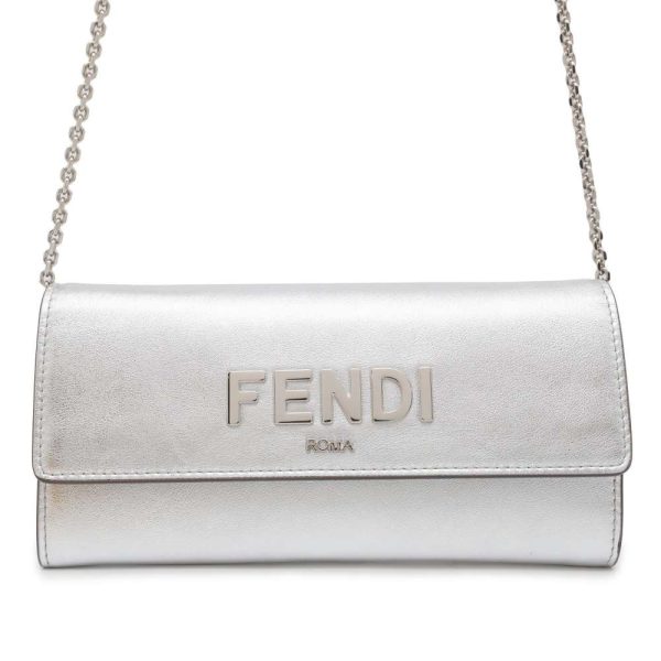 9644014 01 Fendi Continental Wallet Chain Wallet