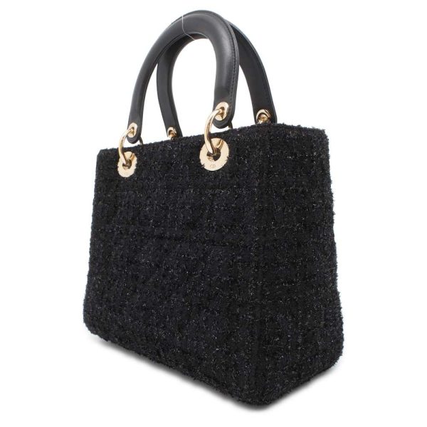 9645653 02 Christian Dior Handbag Medium Tweed Charm Bag