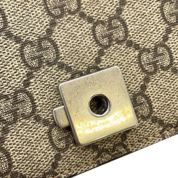 9645677 09 Gucci Dionysus GG Small Chain Shoulder Bag Beige