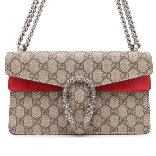 9645684 01 Gucci Chain Shoulder Bag Small Velvet Dionysus Bag