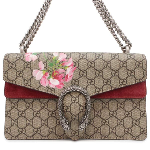 9645707 01 Gucci Chain Shoulder Bag GG Small Dionysus Bag