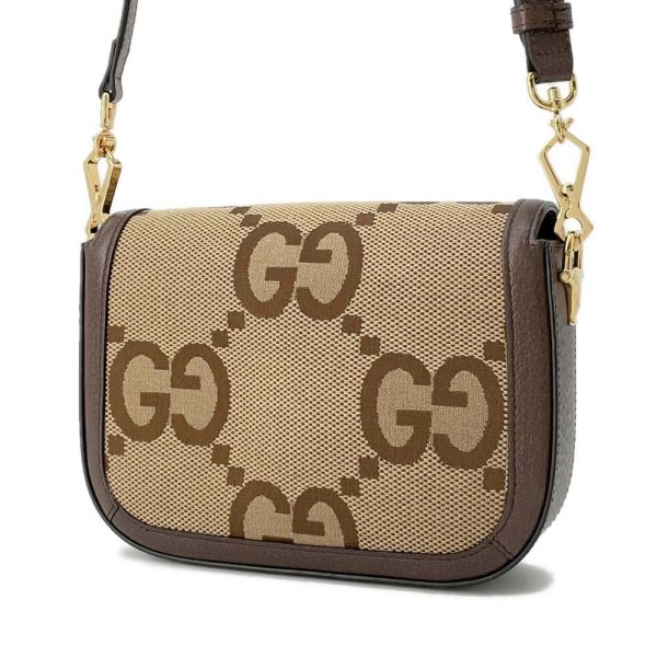 9645752 02 Gucci Horsebit 1955 Jumbo GG Crossbody 2way