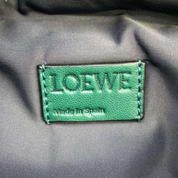 9645769 13 LOEWE Puffy Body Bag Green